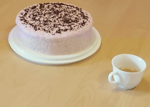 Tejszínes-túrós epertorta